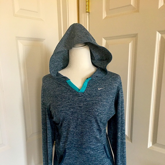 Nike Other - NIKE — DRI-FIT light pullover with hood, size M